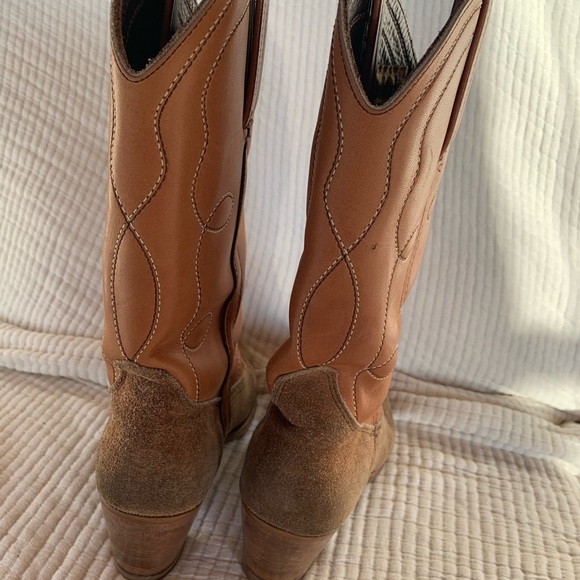 Vintage Dexter Leather Cowboy Boots - Picture 3 of 7